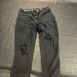 B.O.N.G. Black Distressed Jeans